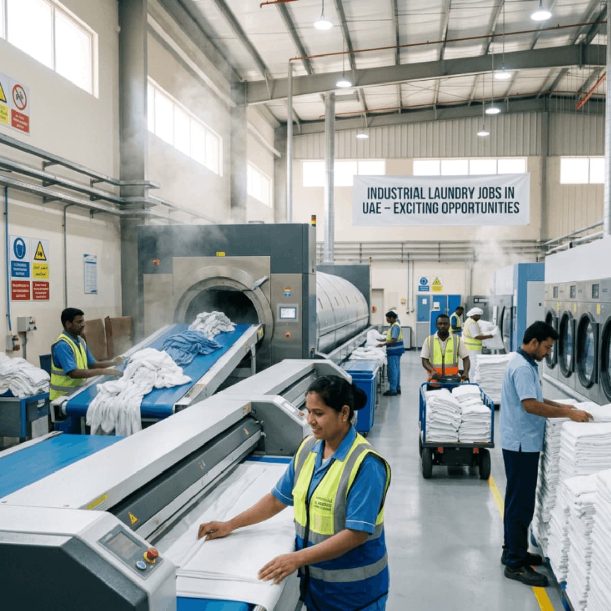 Industrial Laundry Jobs in UAE