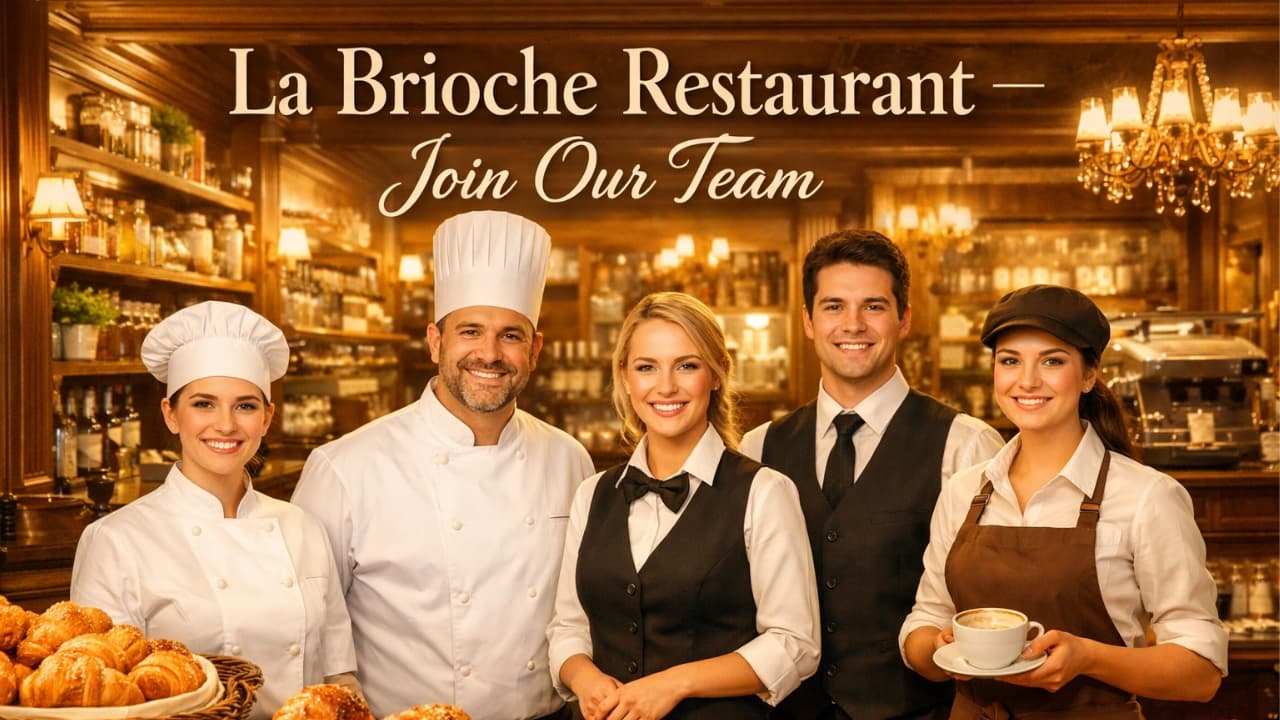 La Brioche Restaurant Job Opportunities in