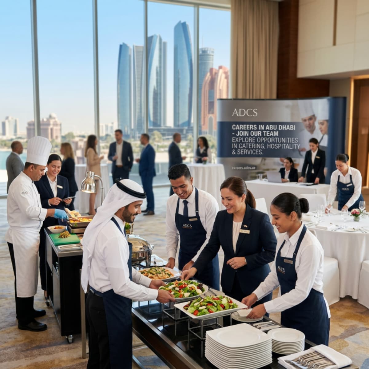 Catering & Services (ADCS) Careers In Abu Dhabi