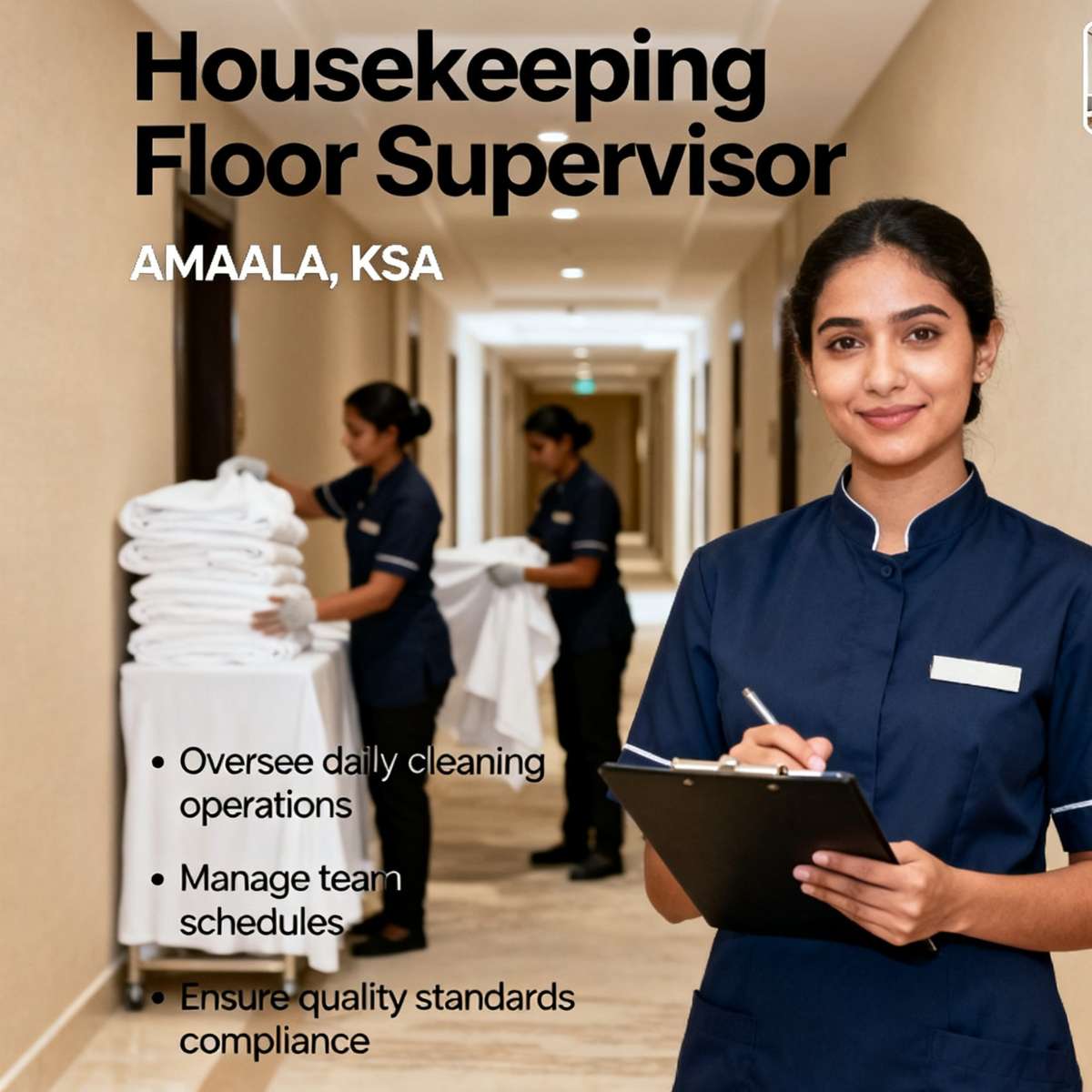 Housekeeping floor supervisor